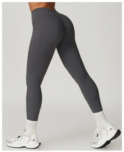 V Back Scrunch Leggings With Pocket