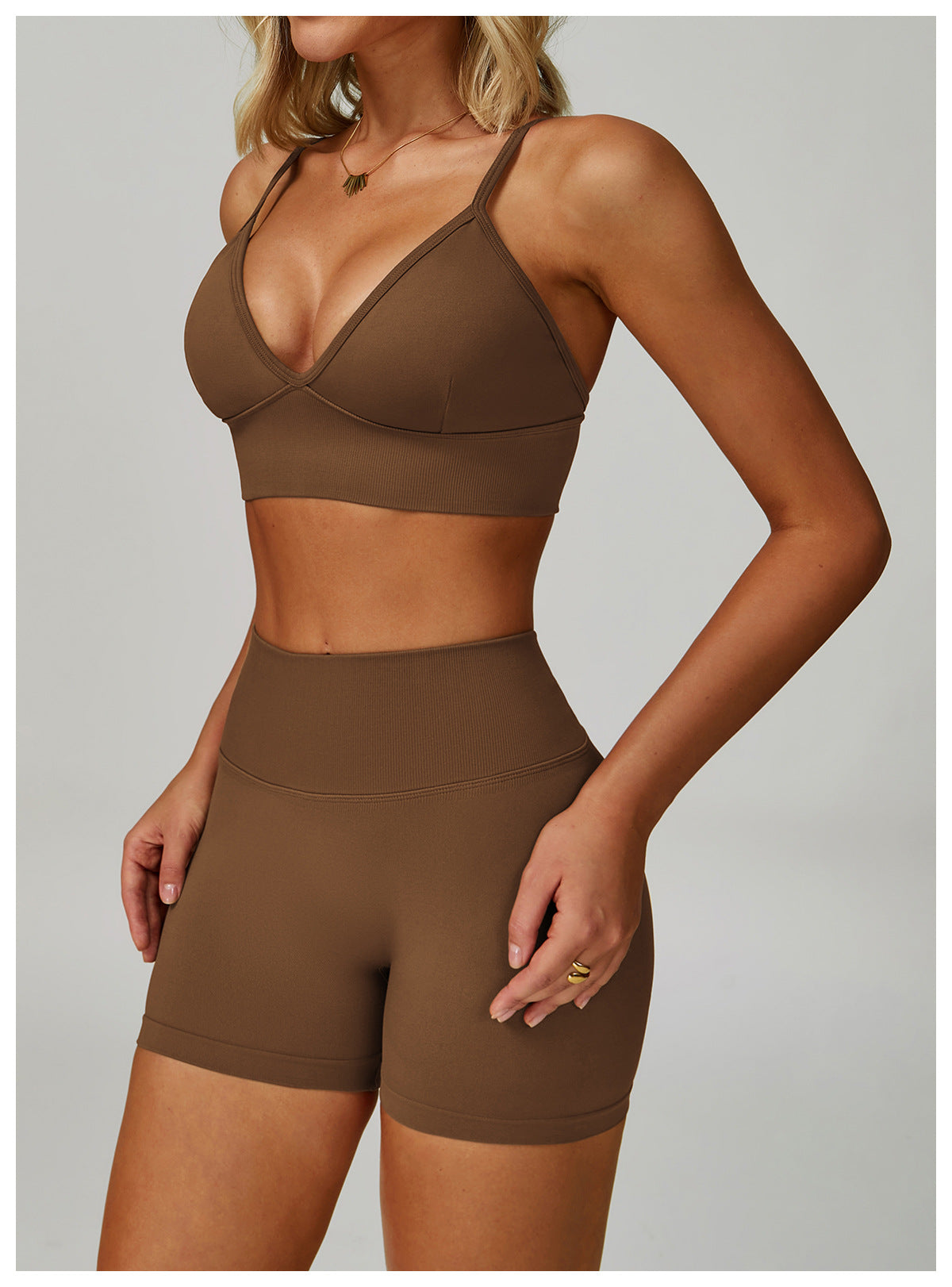 Strap Seamless Sports Bra