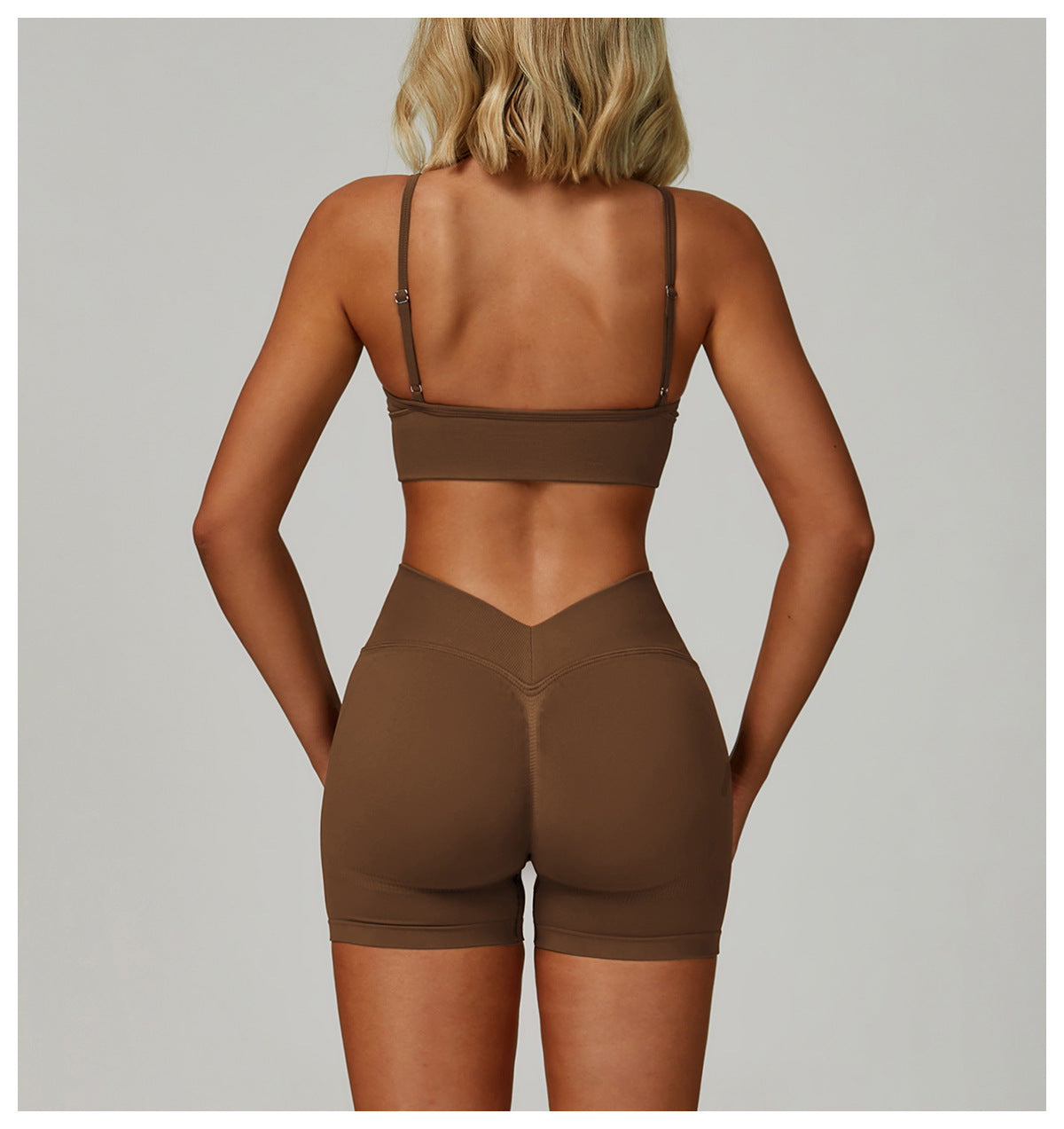 Strap Seamless Sports Bra