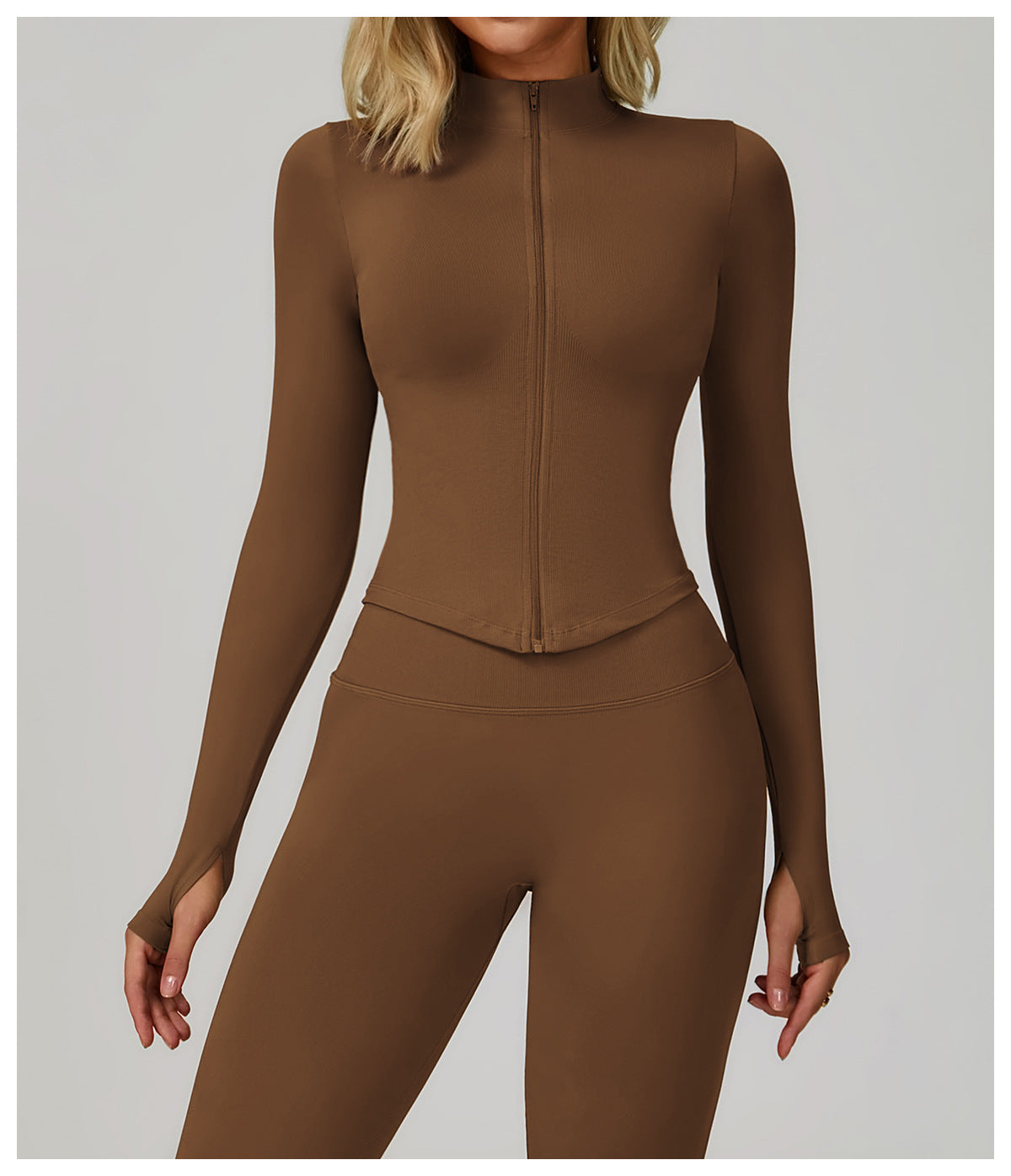 Compression Ribbed Performance Jacket