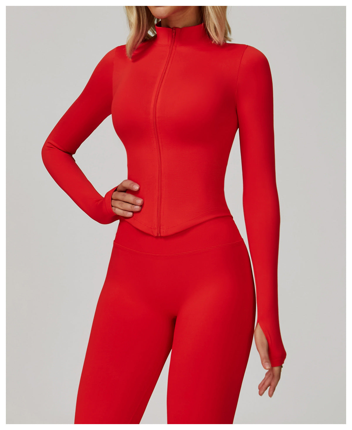 Compression Ribbed Performance Jacket