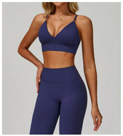 Strap Seamless Sports Bra