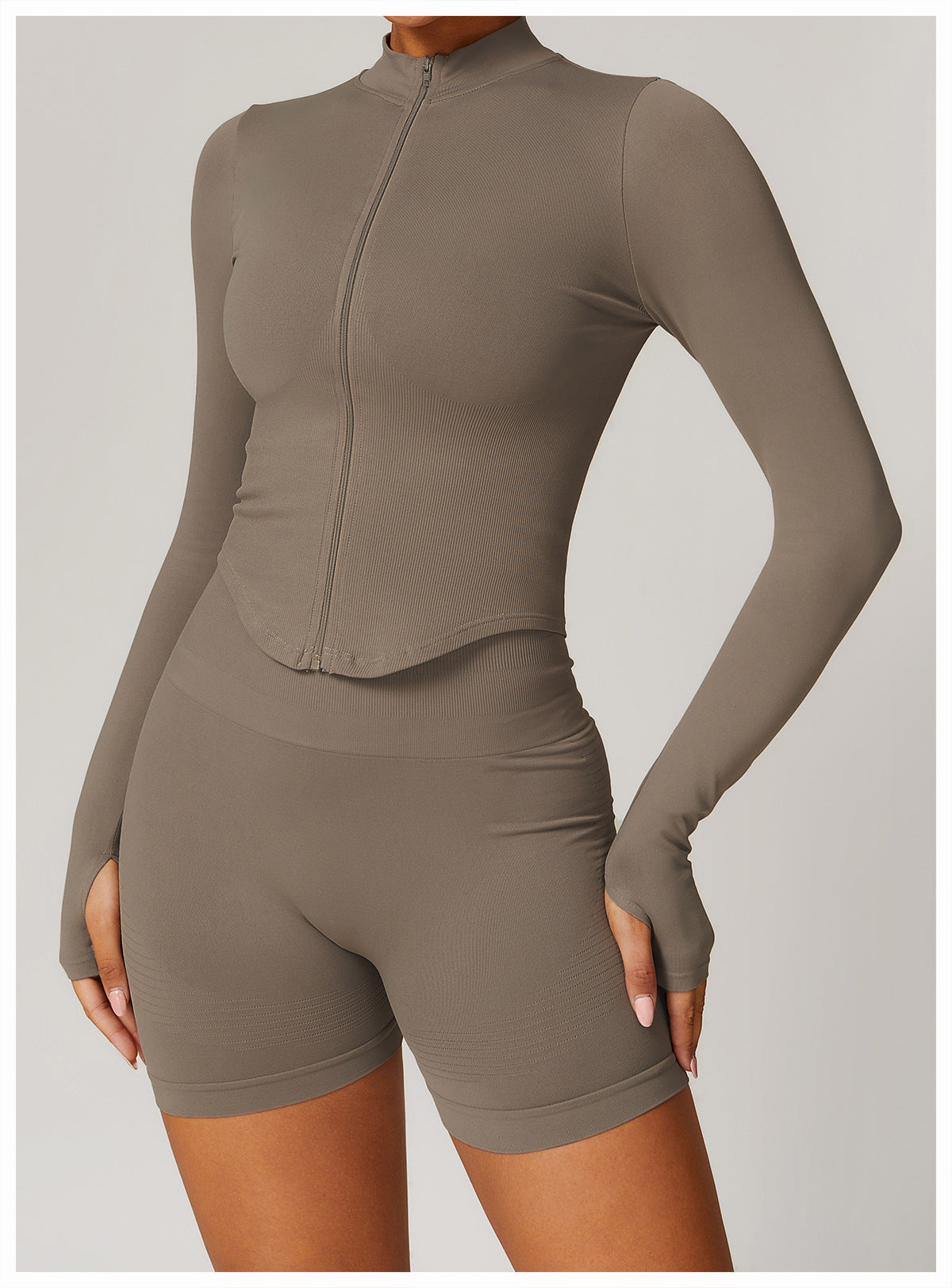 Compression Ribbed Performance Jacket