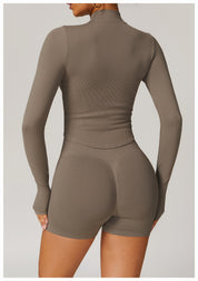 Compression Ribbed Performance Jacket