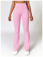 V Back Flare Leggings High Waist