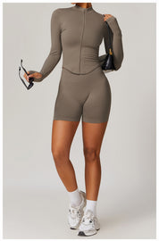 Compression Ribbed Performance Jacket
