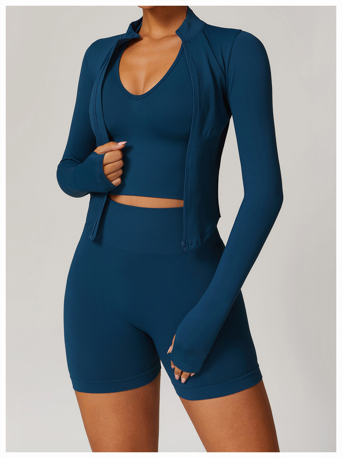 Compression Ribbed Performance Jacket
