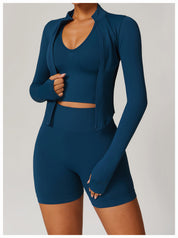 Compression Ribbed Performance Jacket