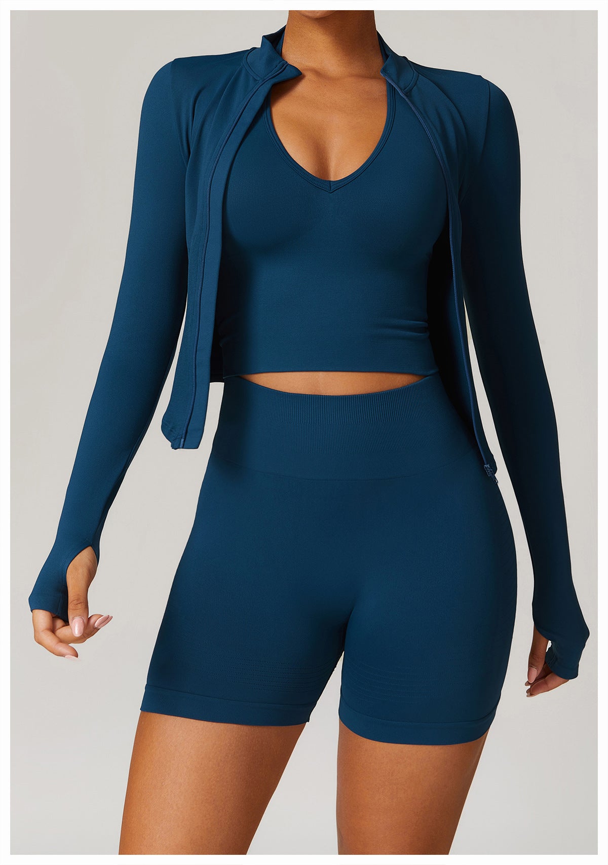 Compression Ribbed Performance Jacket