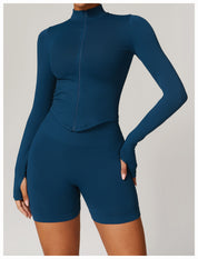 Compression Ribbed Performance Jacket