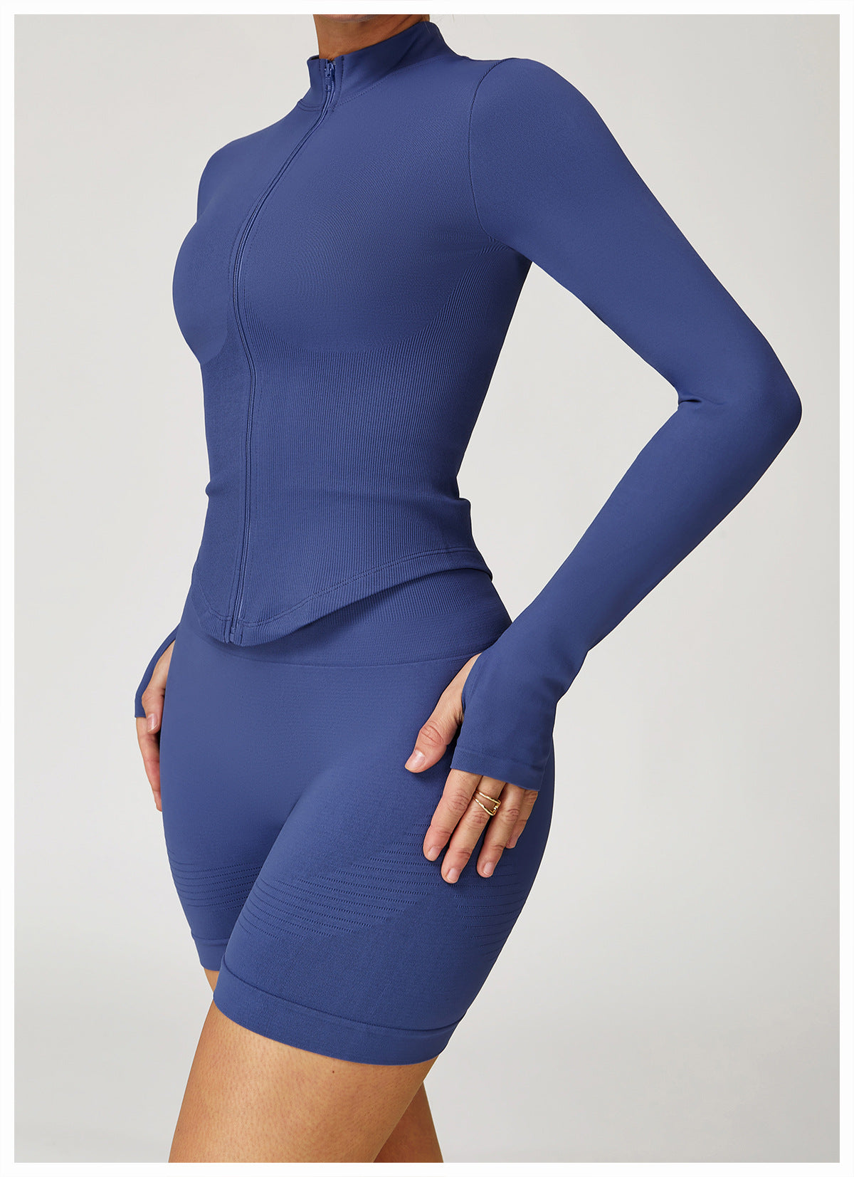 Compression Ribbed Performance Jacket
