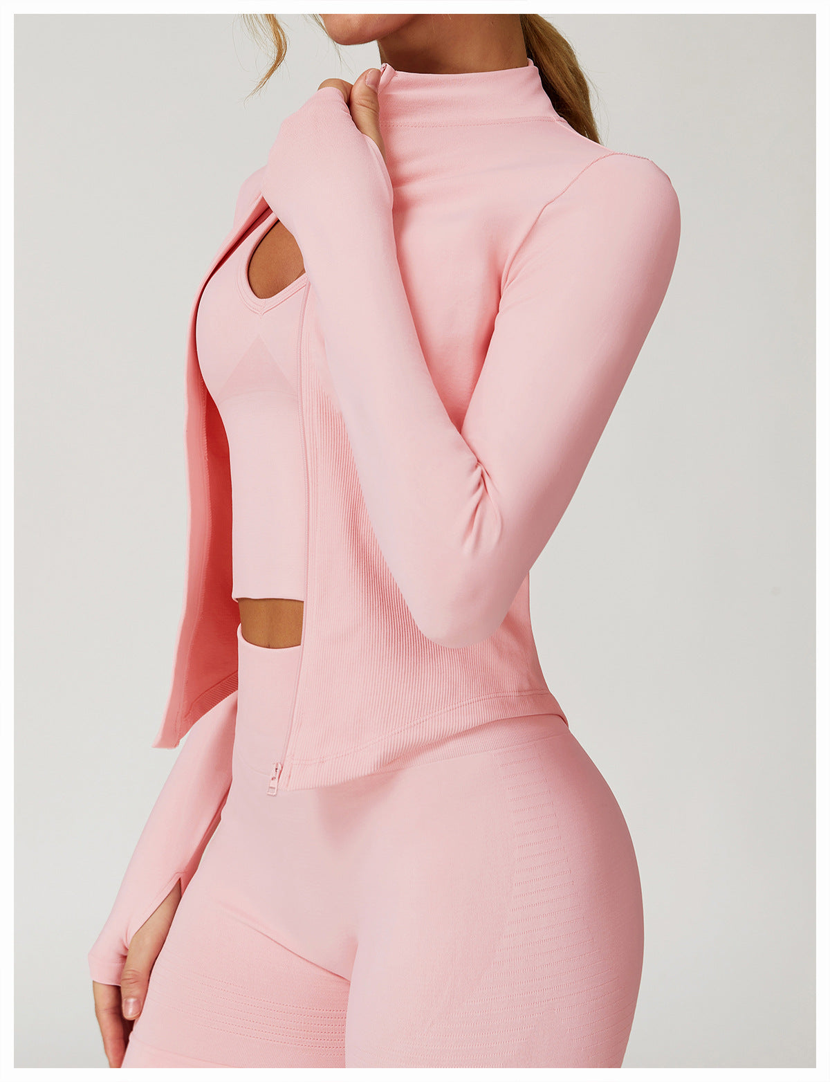 Compression Ribbed Performance Jacket