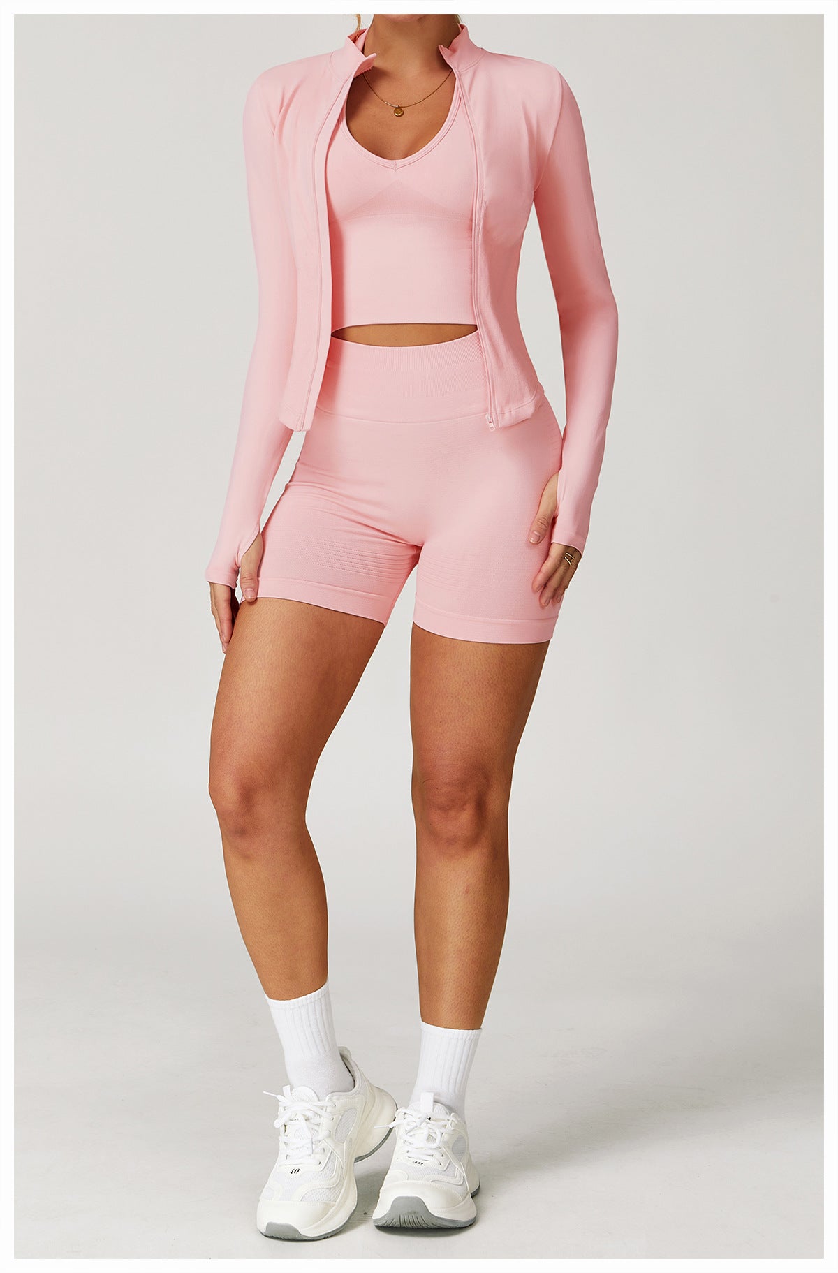 Compression Ribbed Performance Jacket