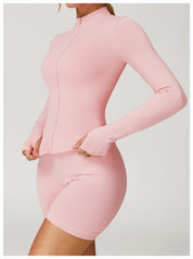 Compression Ribbed Performance Jacket