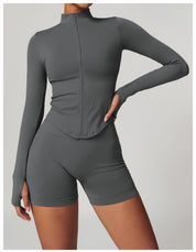 Compression Ribbed Performance Jacket