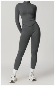 Compression Ribbed Performance Jacket