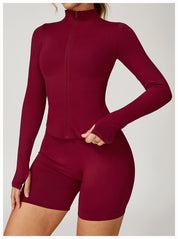 Compression Ribbed Performance Jacket