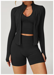 Compression Ribbed Performance Jacket