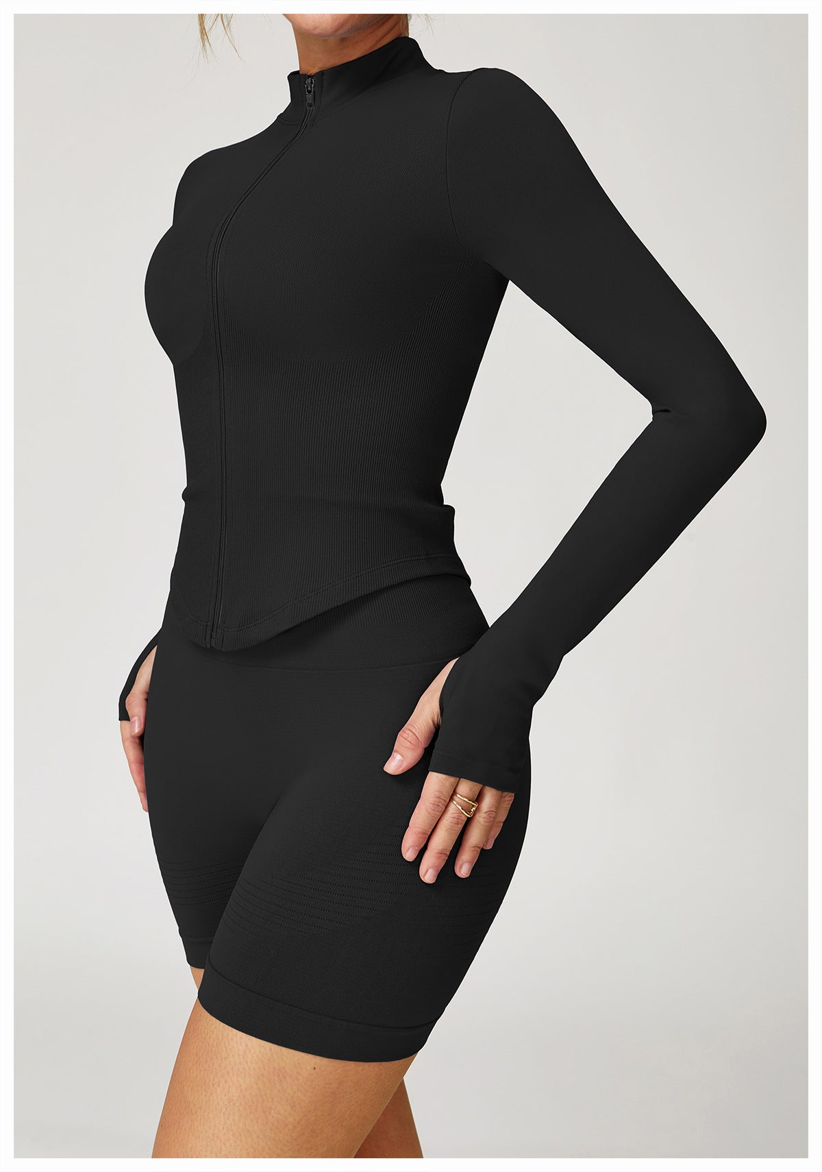 Compression Ribbed Performance Jacket
