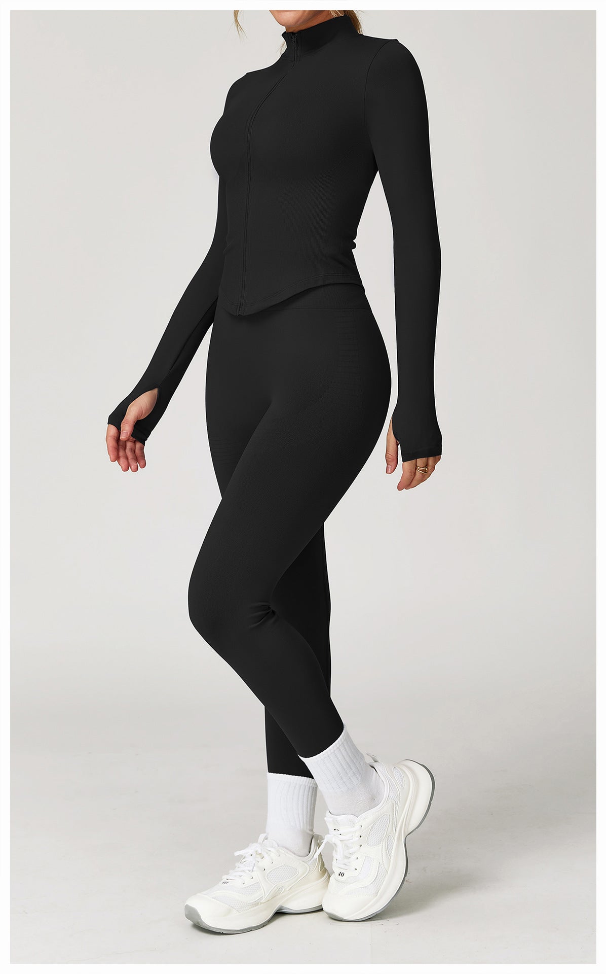 Compression Ribbed Performance Jacket