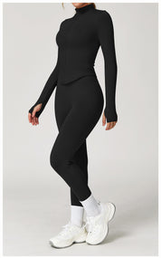 Compression Ribbed Performance Jacket