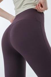 High-Rise Capri Leggings by bornfocus