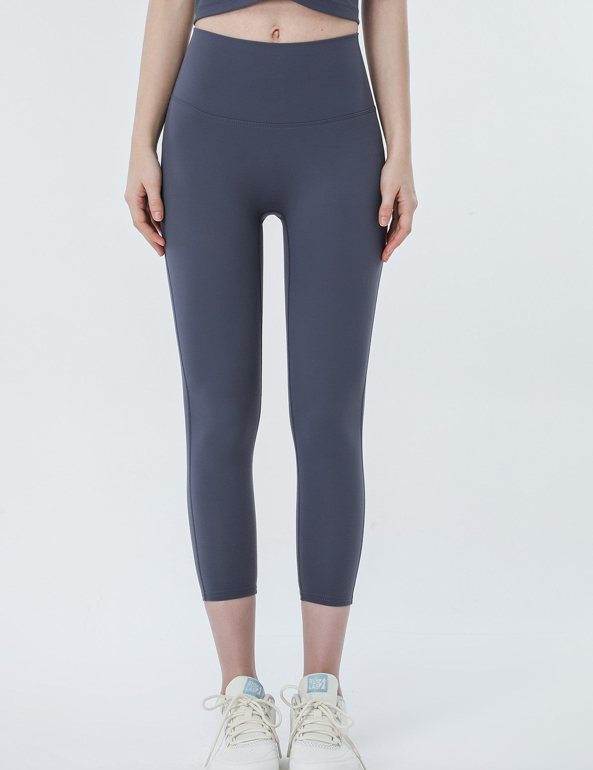 High-Rise Capri Leggings by bornfocus