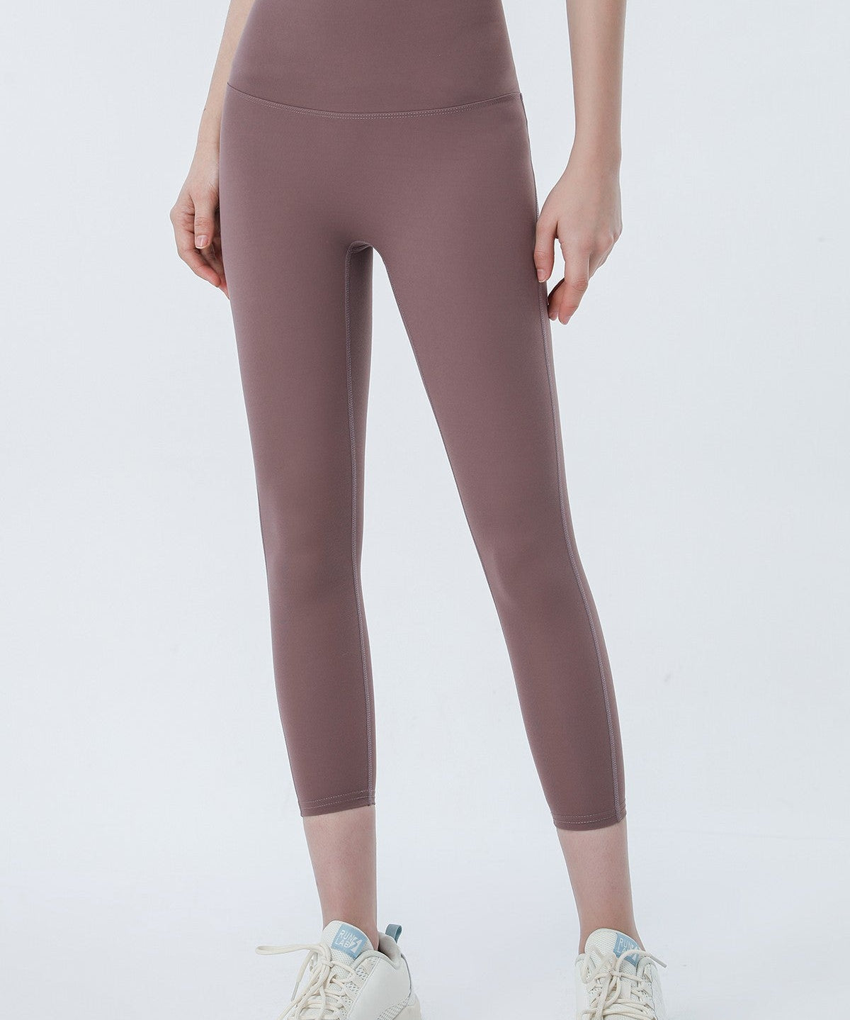 High-Rise Capri Leggings by bornfocus