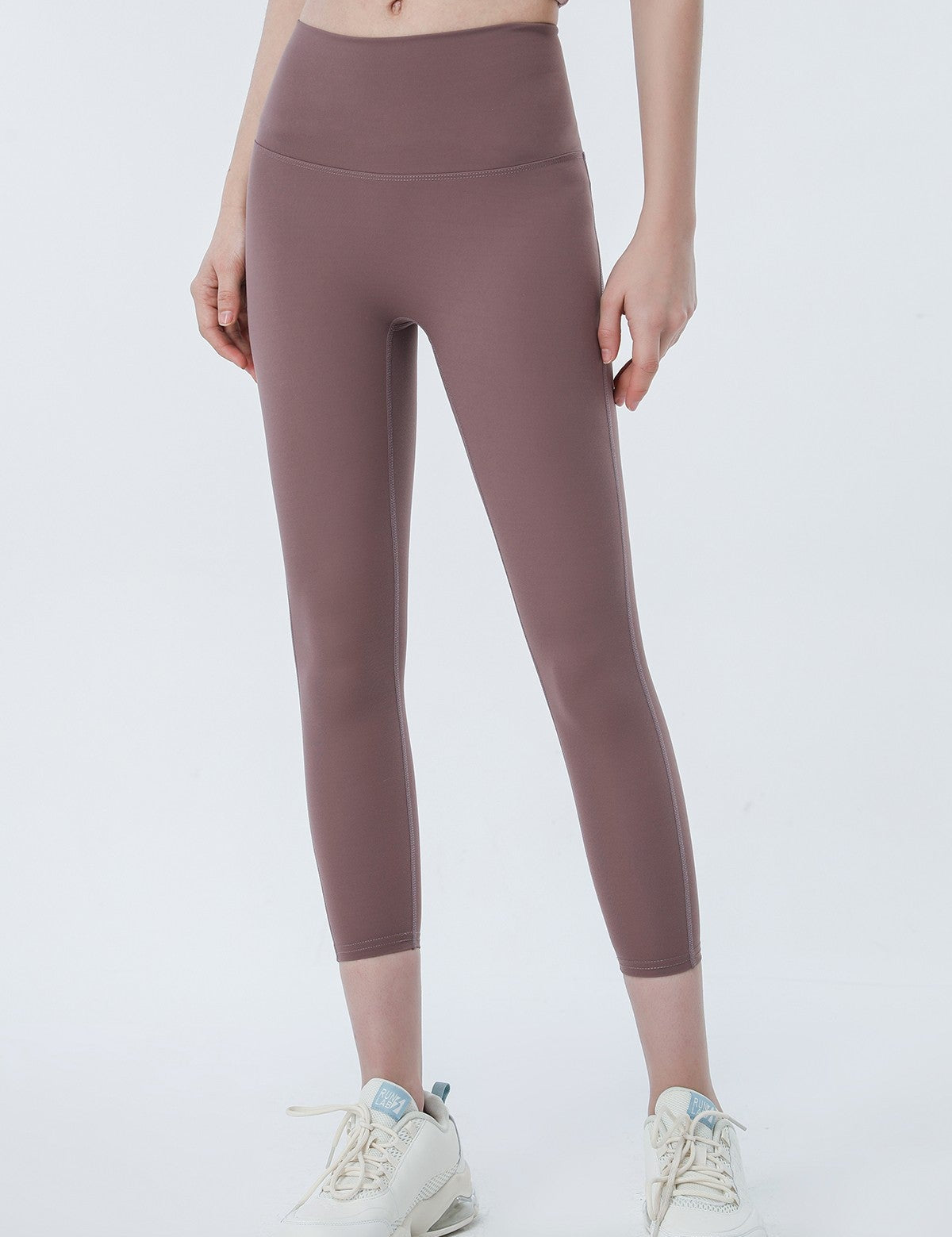 High-Rise Capri Leggings by bornfocus