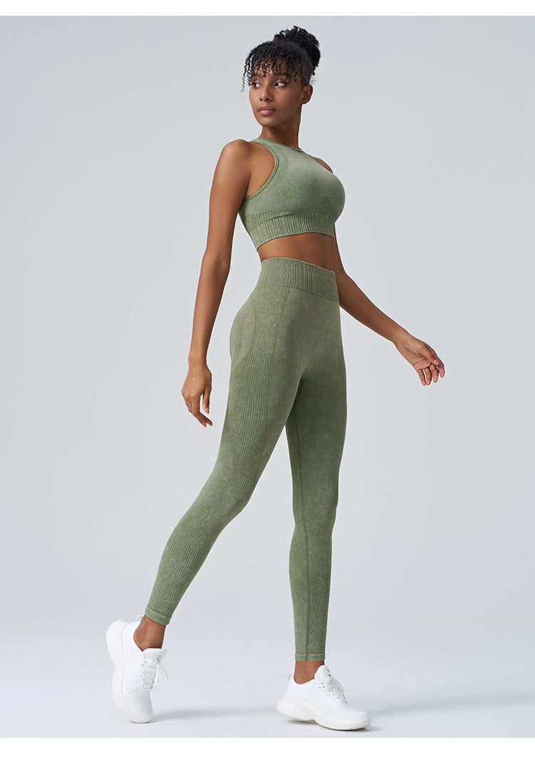 High-Stretch High Waist Activewear Set