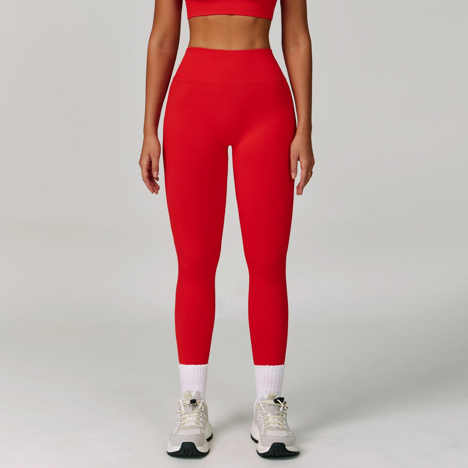 Seamless V Back Scrunch Leggings