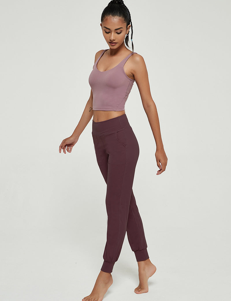 Cross-border Loose Sweatpants Yoga Pants by bornfocus