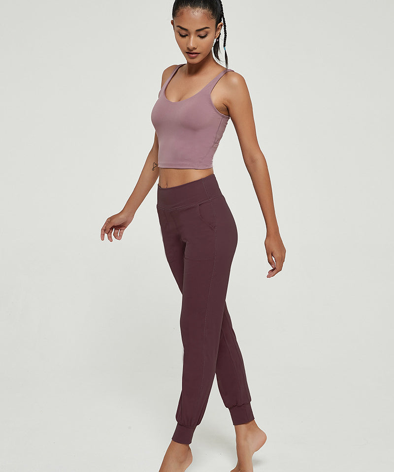 Cross-border Loose Sweatpants Yoga Pants by bornfocus