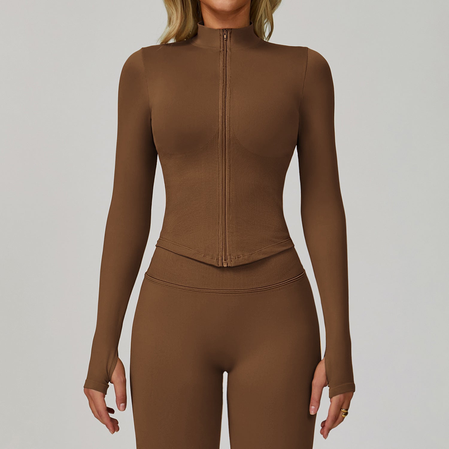 Compression Ribbed Performance Jacket