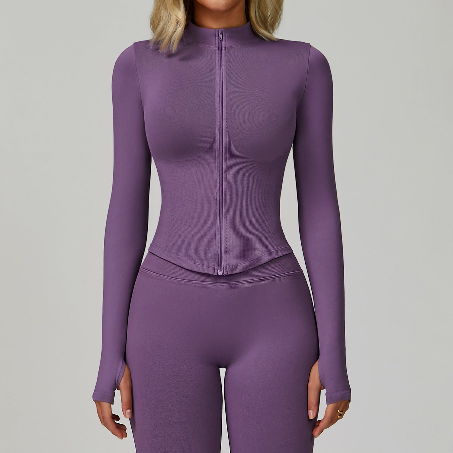 Compression Ribbed Performance Jacket