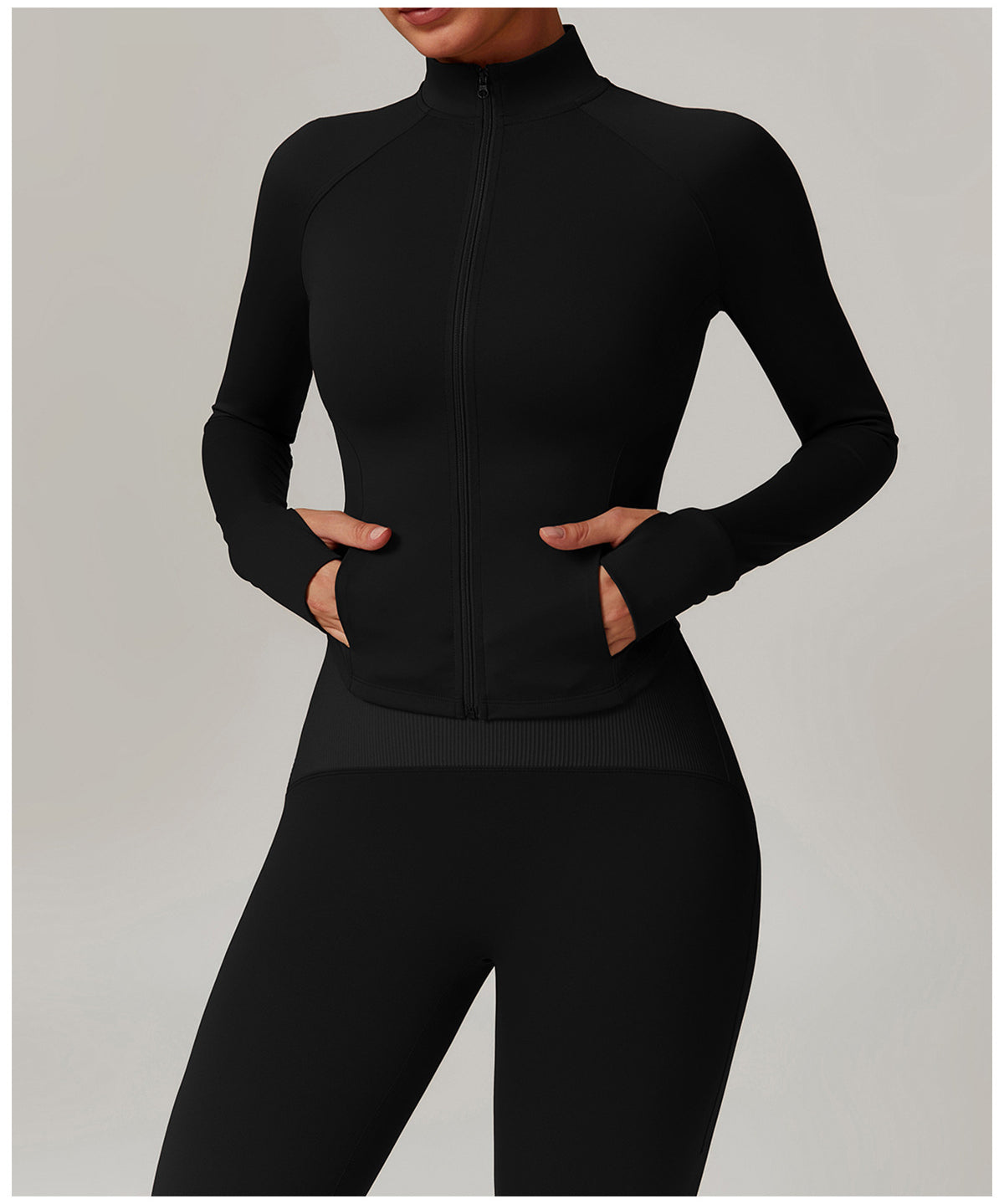 Sculpting Full-Zip Compression Track Jacket