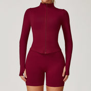 Compression Ribbed Performance Jacket