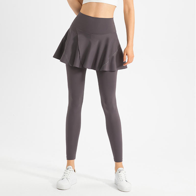 High-Waisted Skirted Leggings with Tummy Control