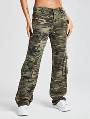 Camo cargo pants - Green by bornfocus