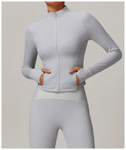 Sculpting Full-Zip Compression Track Jacket