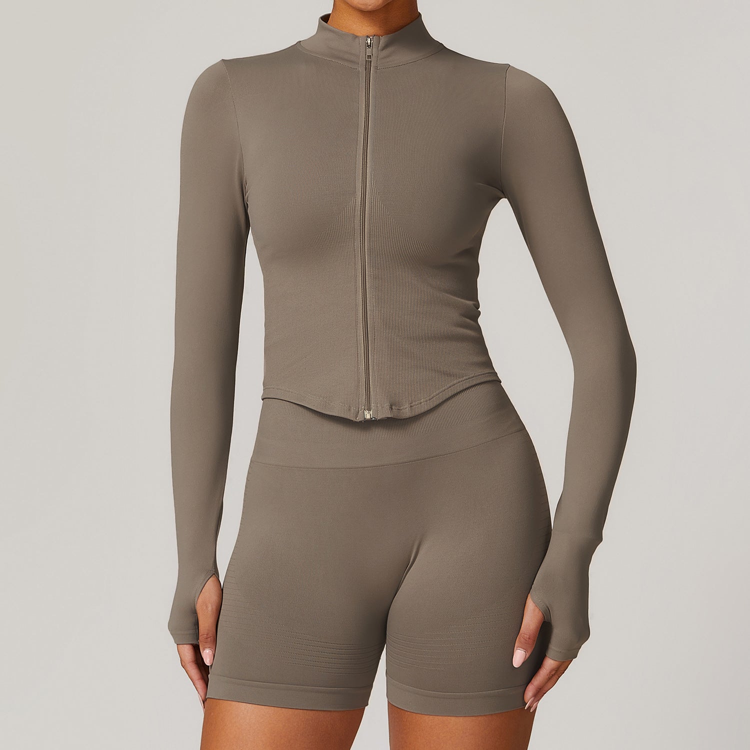 Compression Ribbed Performance Jacket
