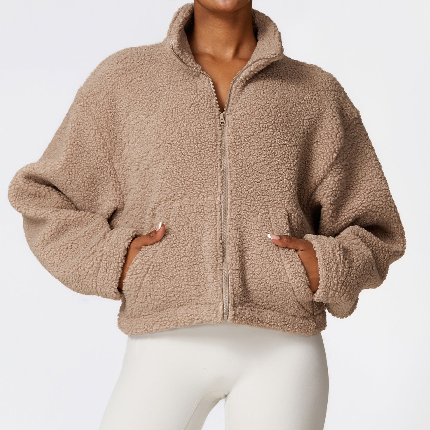 Sherpa Fleece Jacket by bornfocus