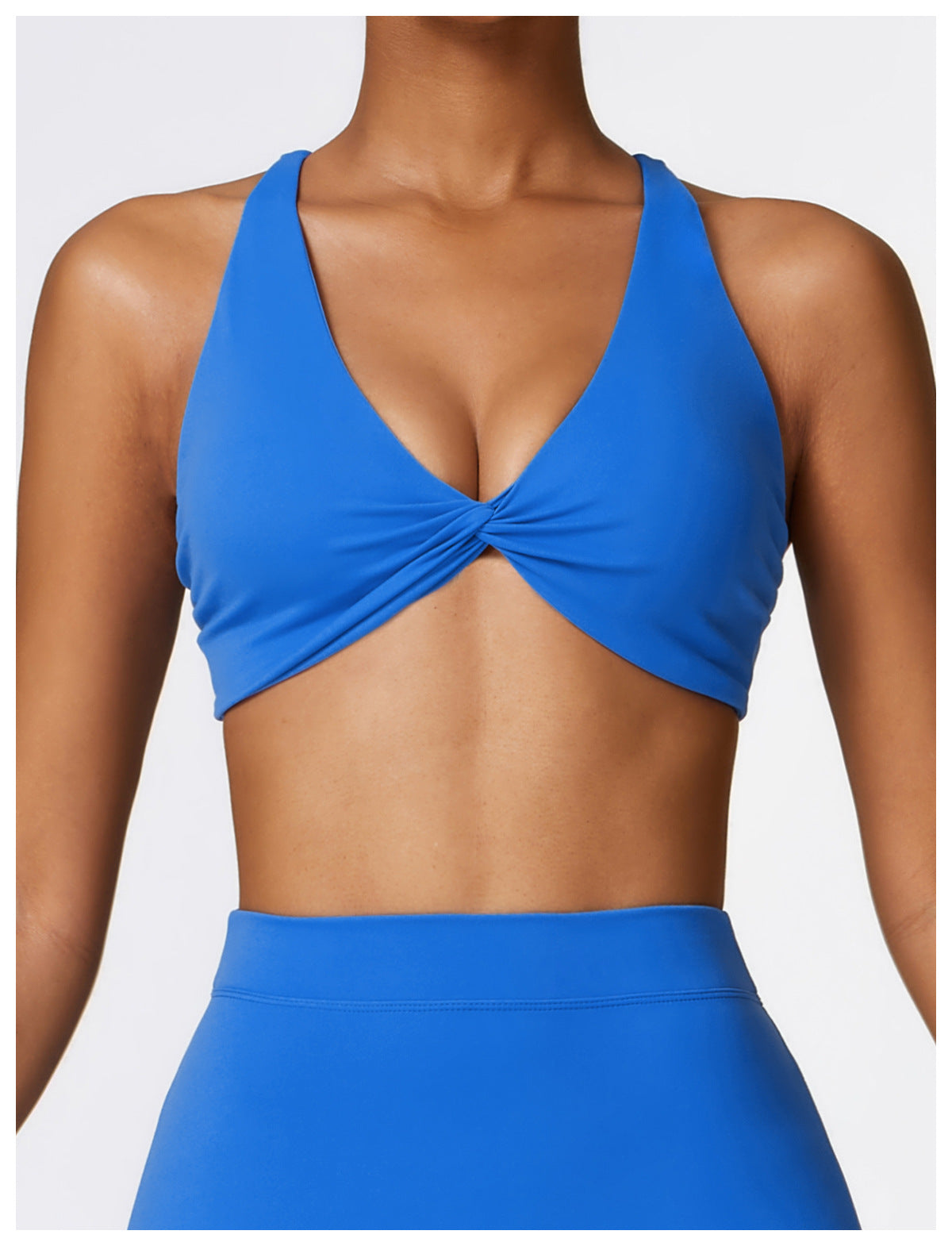 Crossover Seamless Sports Bra
