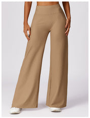 Ribbed Flared Pants