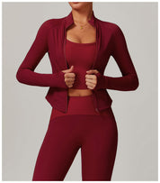 Sculpting Full-Zip Compression Track Jacket