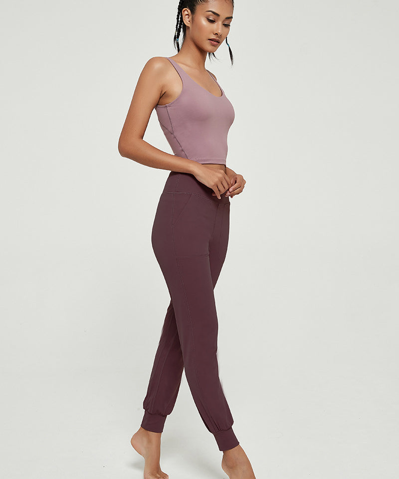 Cross-border Loose Sweatpants Yoga Pants by bornfocus