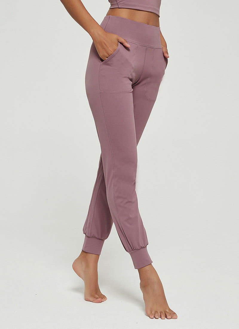 Cross-border Loose Sweatpants Yoga Pants by bornfocus