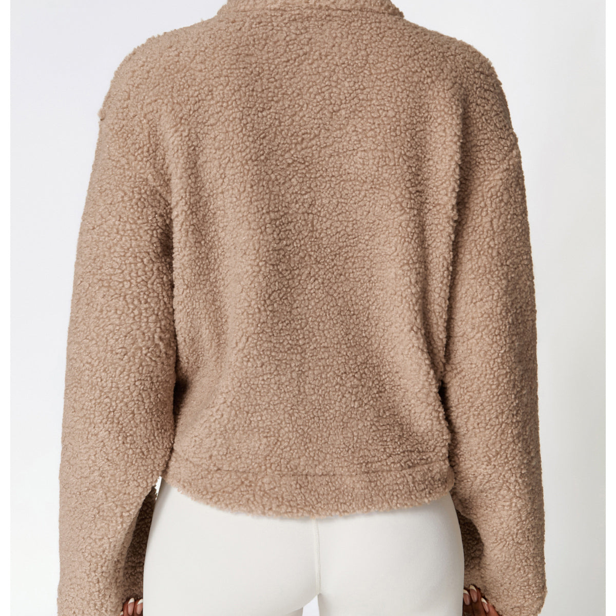 Sherpa Fleece Jacket by bornfocus