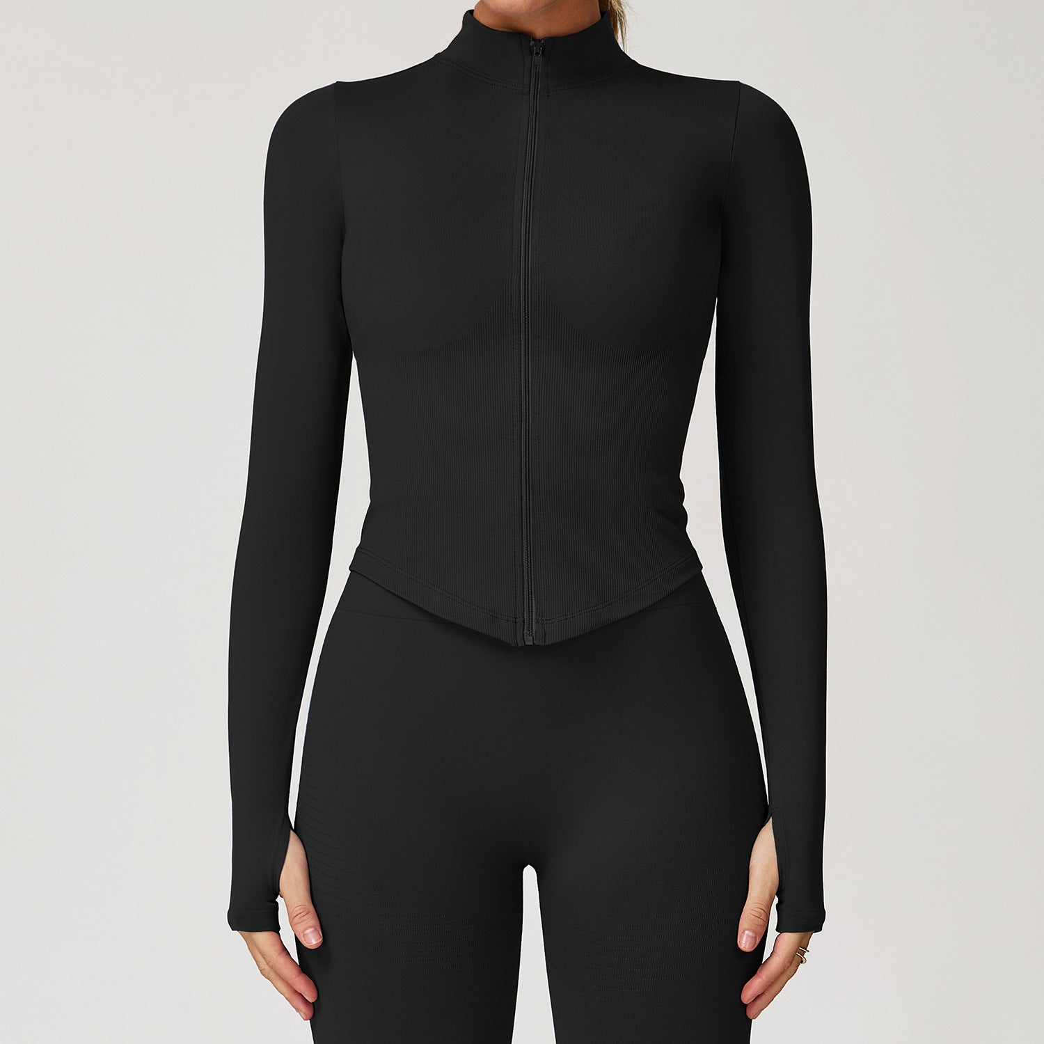 Compression Ribbed Performance Jacket
