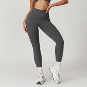 V Back Scrunch Leggings With Pocket